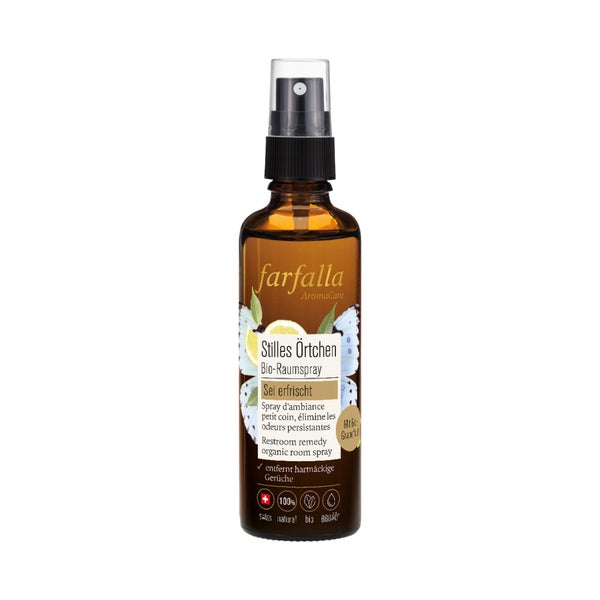 Farfalla Sei erfrischt Bio-Raumspray Stilles Örtchen 75 ml