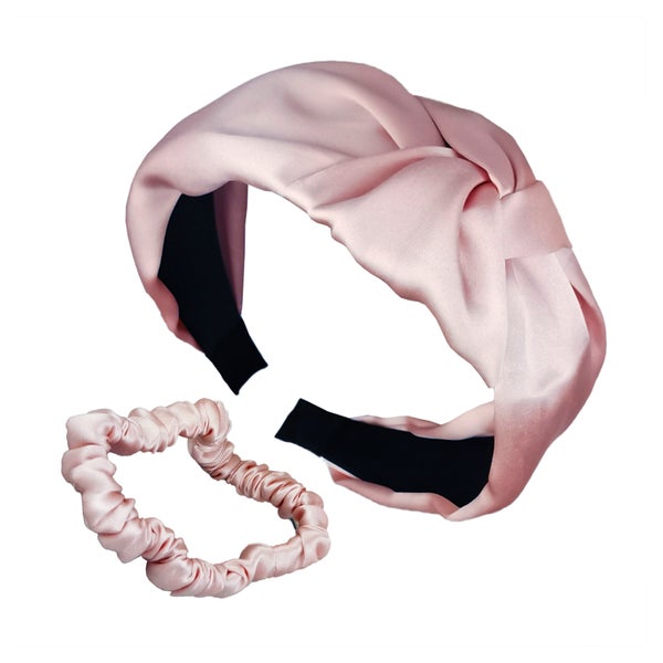 DELICAT & DOUX Set Hairband und Scrunchie S 2 St