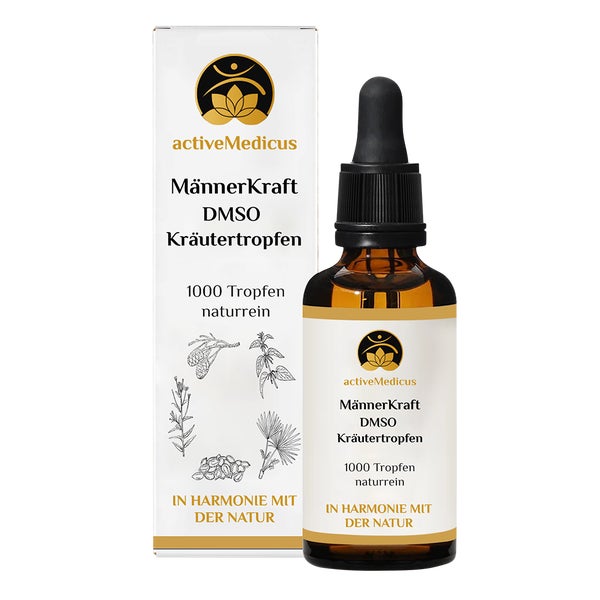 MännerKraft DMSO Kräutertropfen