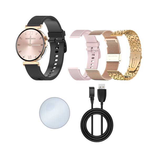 Knauermann PRO 3 MINI 2024 Smartwatch Gesundheitsuhr Telefon & Notruffunktion 1 St