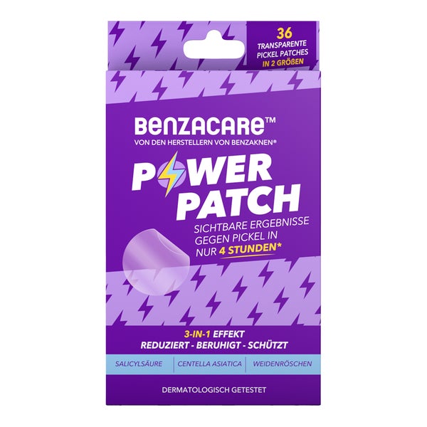 Benzacare Power Patch 36 St