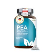 Produktabbildung: PEA Kapseln MIKRONISIERT: 120 Kapseln hochdosiert - vegan 120 St