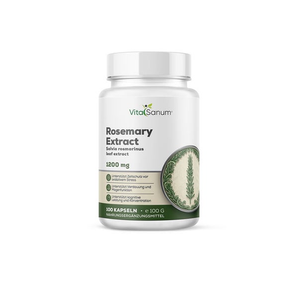 VitaSanum®- Rosmarin (Salvia rosmarinus) 1000 mg - pro Tagesportion 100 St