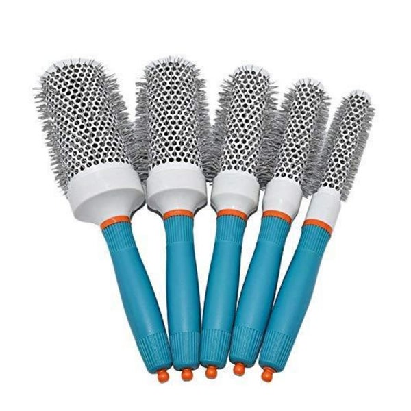 Keramik Ionische Runde Haarbürste Set 5 Größen Friseur Locke 1 St
