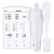 One+Step Multi Drogentest Speichel für 7 Drogenarten (COC/THC/OPI/AMP/MTD/BZO/MET) 1 St