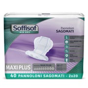 Soffisof Inkontinenzeinlagen für Erwachsene Maxi Plus 40 St