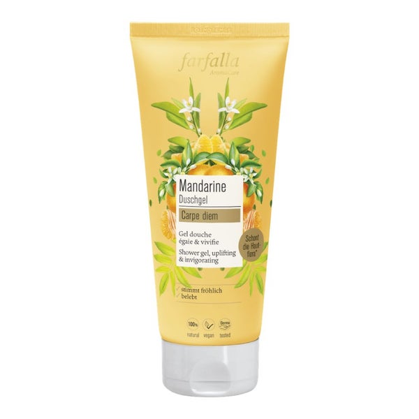 Farfalla Mandarine Carpe Diem, Duschgel Bio 200 ml