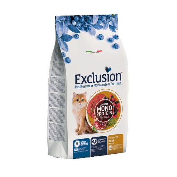 Mediterraneo Noble Grain Sterilized Rind für Katzen 12 kg