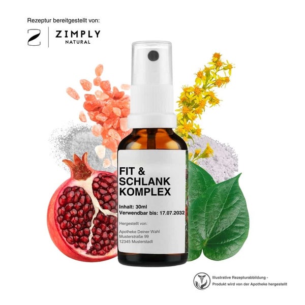 ZIMPLY NATURAL Fit & Schlank Komplex Fläschchen ml