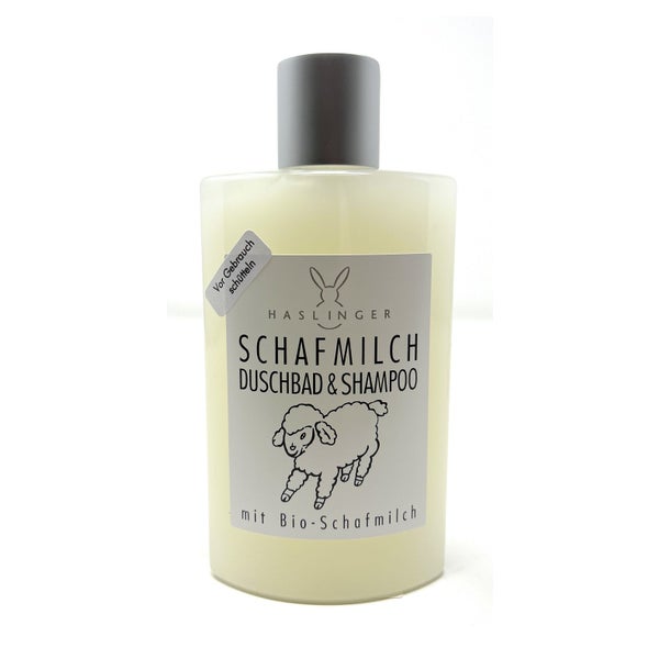 Haslinger Shampoo & Duschbad 2 in 1 Schafmilch 200 ml