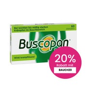 Produktabbildung: Buscopan Dragees 60 St