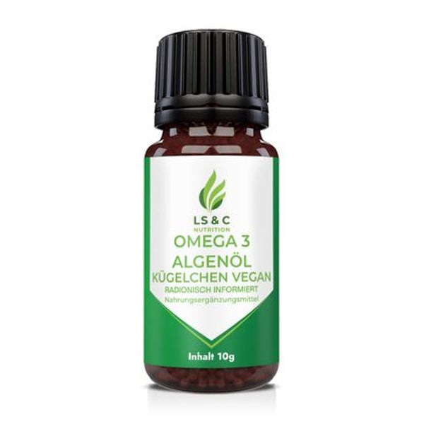 LS & C Nutrition | Omega 3 Algenöl Kügelchen 10 g