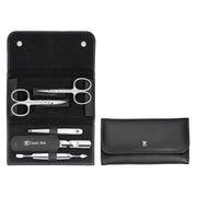 ZWILLING Druckknopf-Etui, Rindleder, schwarz, 5-tlg. ZWILLING® Classic Inox Etuis 97458-004-0 1 St