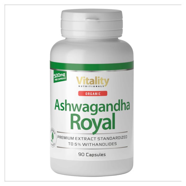 Ashwagandha Royal 500 Mg Bio+vegan Kapseln 90 St