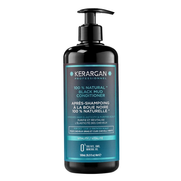 Kerargan - Revitalisierende Spülung mit schwarzem Schlamm 500 ml