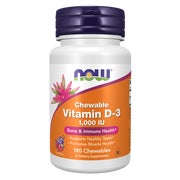 Produktabbildung: Vitamin D-3 1000 IE, Kautabletten 180 St