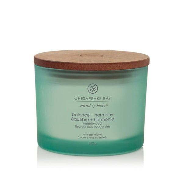 Chesapeake Bay Balance + Harmony Duftkerze mit 3 Dochten 312 g 0,312 kg