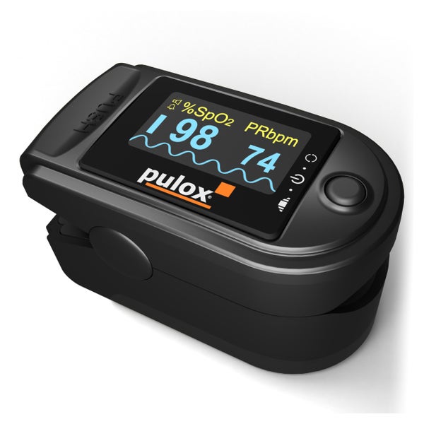 Pulox PO-200A Solo - Finger-Pulsoximeter - Schwarz 1 St