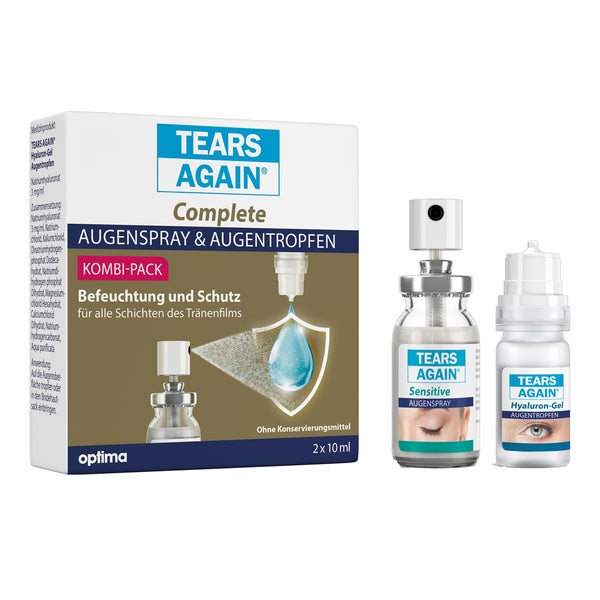 Tears Again Complete Augenspray & Augent 2X10 ml