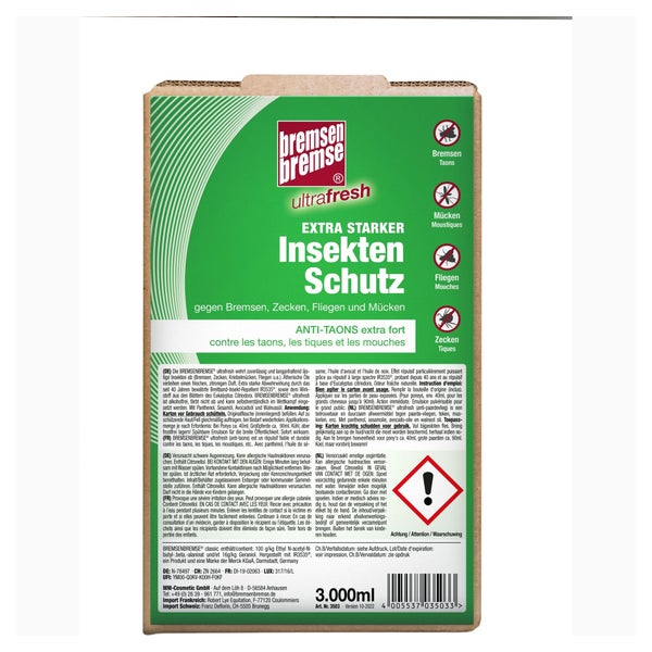 Zedan Bremsen Bremse uafresh 3 l