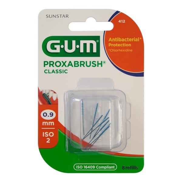 GUM Proxabrush Classic Ersatzbürsten 0,9 8 St