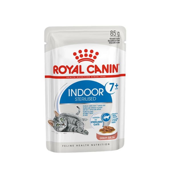 Royal Canin Feline Health Nutrition Indoor 7+ Sterilised in Sauce 1,02 kg