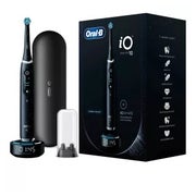 Oral-B iO 10 iO10 Elektrische Zahnbürste/Electric Toothbrush mit iOSense, Magnet-Technologie, 7 Putzmodi für Zahnpflege, 3D-Analyse, Farbdisplay & Lade-Reiseetui, Designed by Braun, cosmic black 1 St