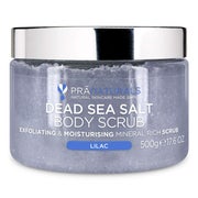 PraNaturals Körperpeeling mit Salz aus dem Toten Meer & Flieder 500 g