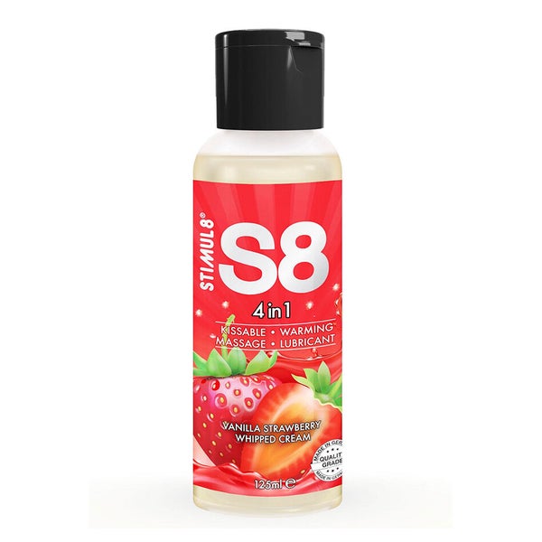 Stimul8 - S8 4 In 1 Erdbeer-dessert-Gleitgel 125 ml