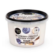 Organic Shop Blaubeere-Kokosnuss gefrorener Joghurt Zucker Körperpeeling 250ml 0,25 l