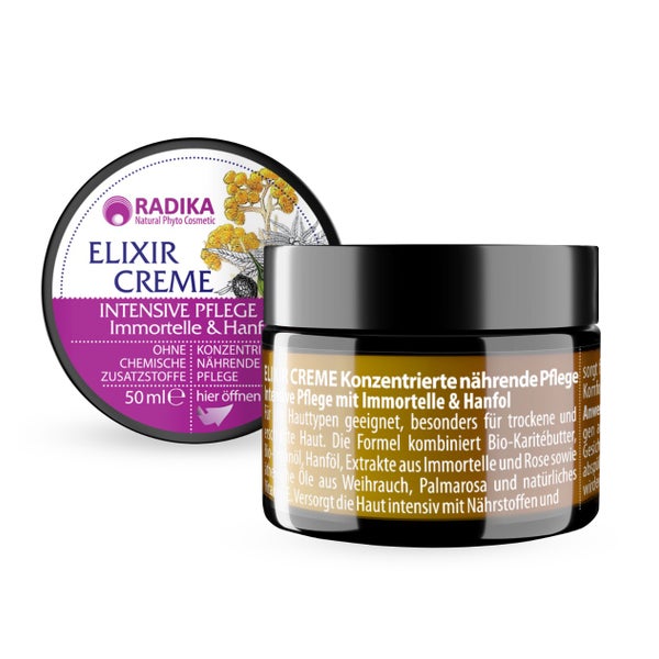Bioherba Intensive Repair Creme mit Immortelle- & Hanföl 50 ml