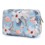 Kosmetiktasche Schminktasche Kulturbeutel Damen Aqua Flaming 1 St