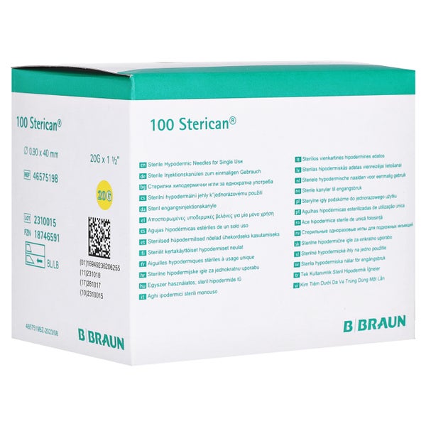 Sterican Einmalkanüle 20 G 40 mm 100 St