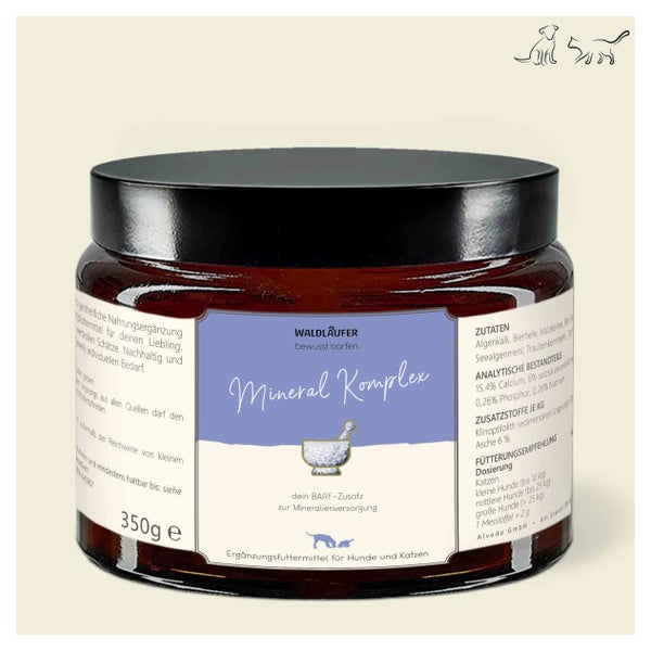 Mineral Komplex - Deine All-in-1 Mineralienquelle - Tiegel 350g 0.35 kg