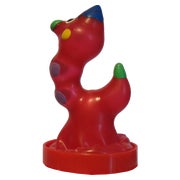 Scherzkondom „Regenwurm“ Handbemalt, Geschenk Hobby-Gärtner (1 Stück) 1 St