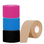 NELLHOMY Kinesiology Tape 4 Rollen (5cm x 5m) - Sport, Physio, Wasserfest
