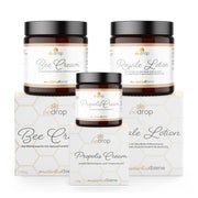 bedrop: Hautpflege-Set | Bee Cream + Propolis Cream + Royale Lotion 260 g