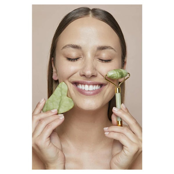 Jade- und Gua-Sha-Roller 1 St