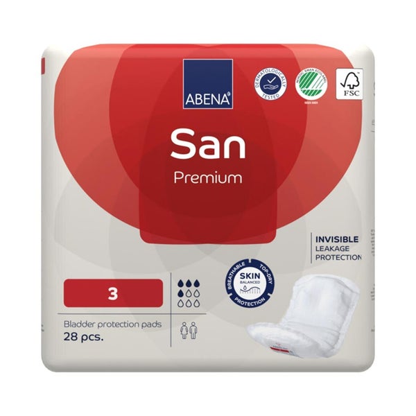 Abena San Premium 3 Inkontinenzeinlagen 500 ml 7X28 St