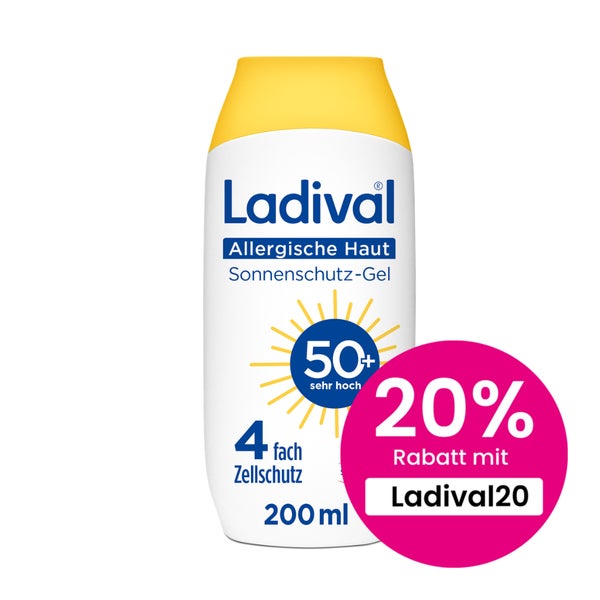 Ladival Allergische Haut Sonnenschutz-Gel LSF50+ 200 ml