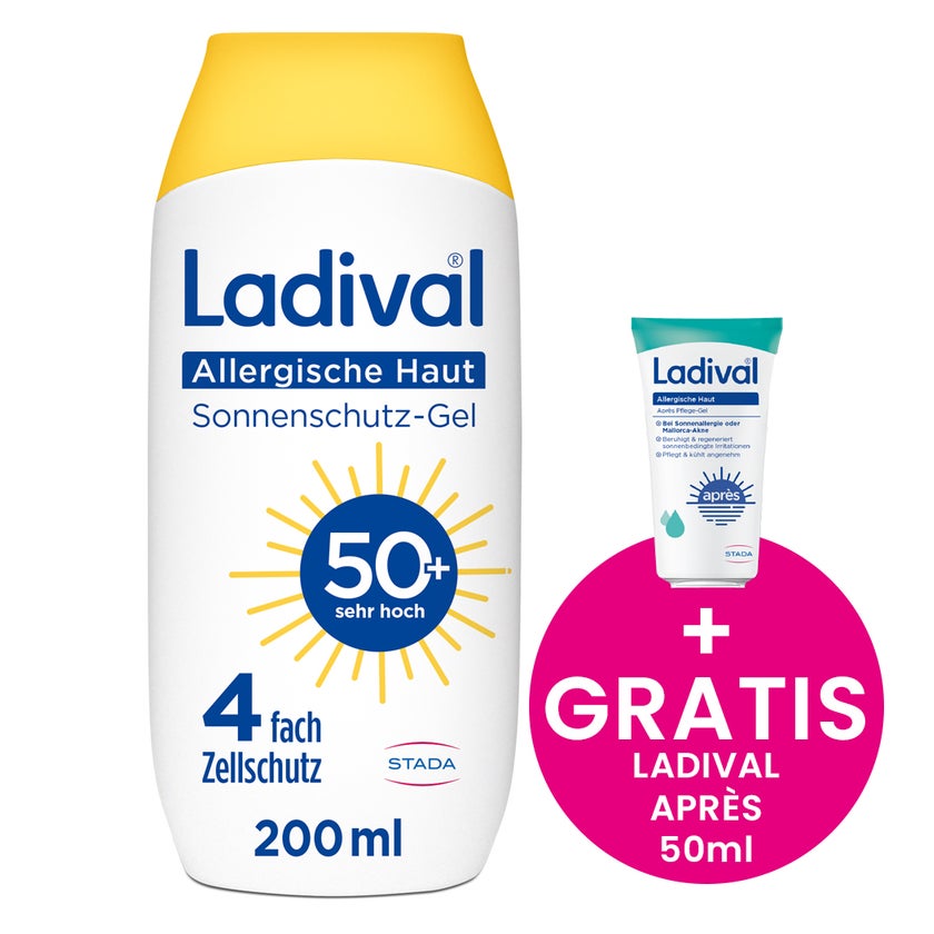 Ladival Allergische Haut Sonnenschutz-Gel LSF50+ 200 ml