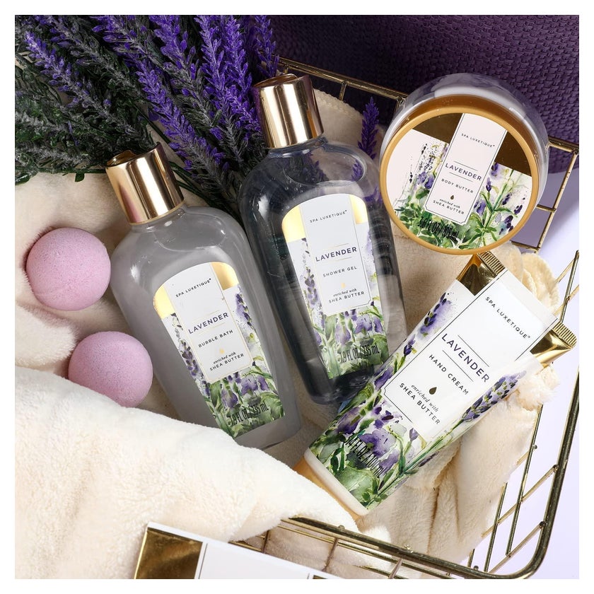 SPA LUXETIQUE Damen Bade Geschenkset Lavender Wellness 1 St günstig kaufen