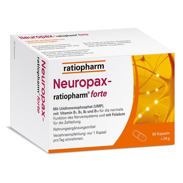 Neuropax-ratiopharm Forte Kapseln 80 St