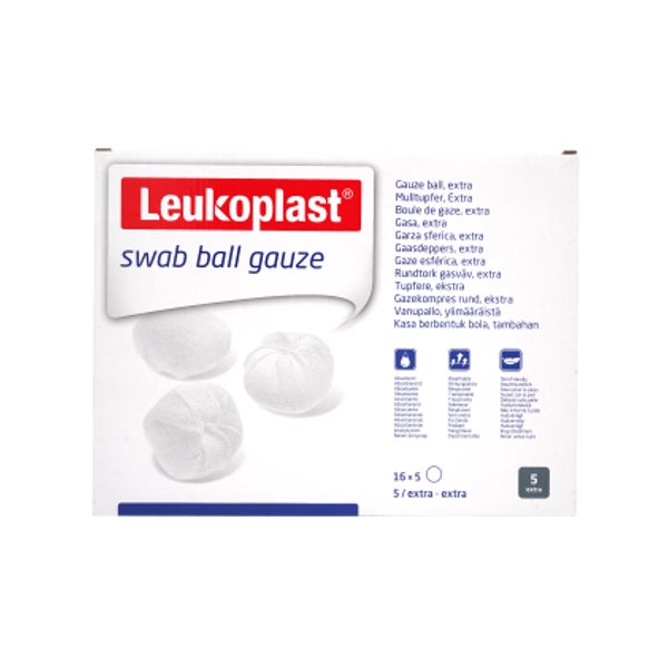 Leukoplast Swab Ball Gauze Steril Extra 16X5 St