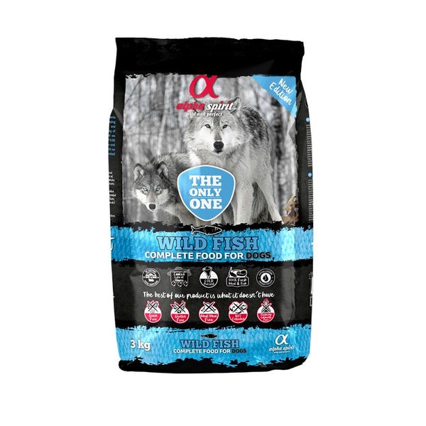 alpha spirit Dog The Only One Wild Fish 3 kg