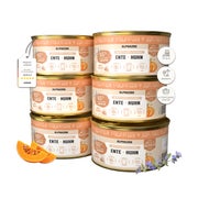 Ente + Huhn Nassfutter für Katze 6er 1200 g