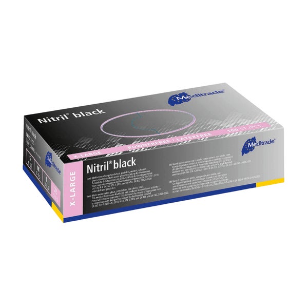 Nitril® black Nitrilhandschuhe in schwarz
