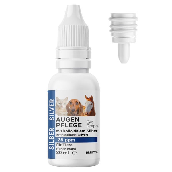 BMUT Augentropfen für Hunde & Katzen mit kolloidalem Silber 30 ml