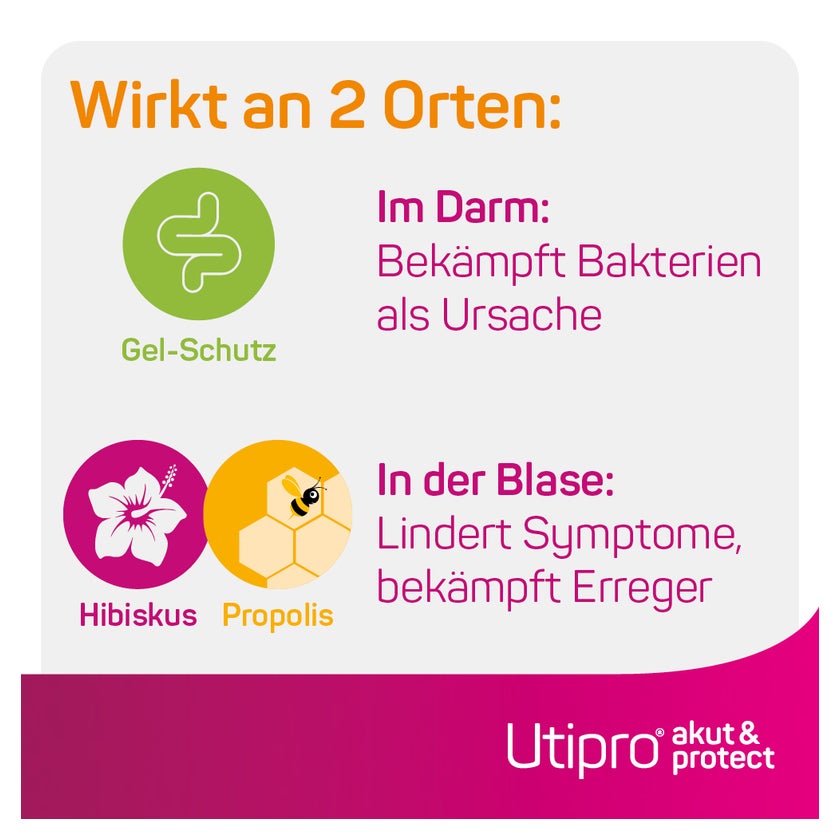 Utipro akut & protect Hartkapseln 30 St