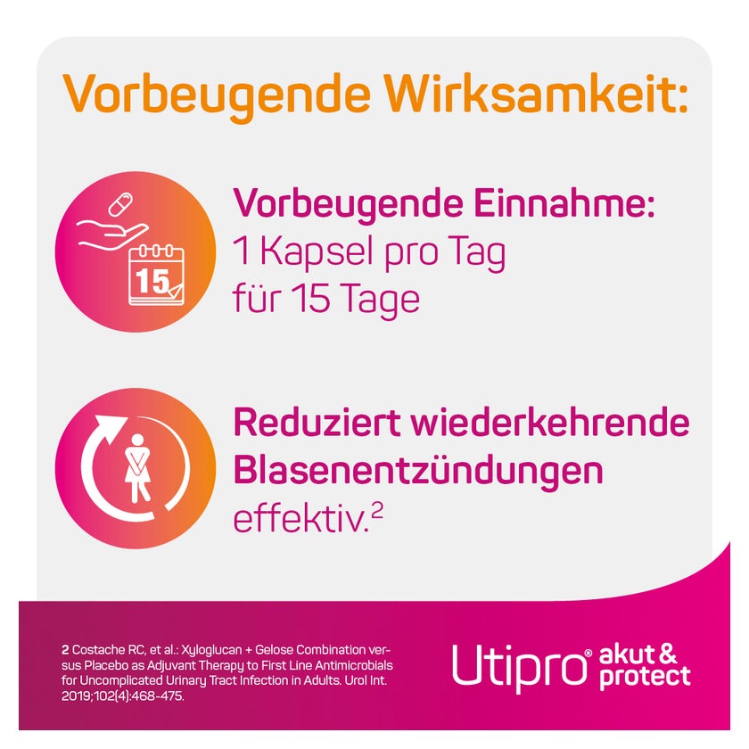 Utipro akut & protect Hartkapseln 30 St